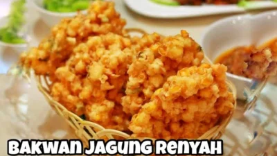 Resep Bakwan Jagung Kriuk Tanpa Telur, Renyahnya Mendalam Bikin Nagih!