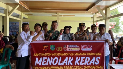 Masyarakat Bersama Polsek Pabuaran Deklarasi Anti Miras