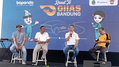 Bapenda Jabar Targetkan Rp 150 Miliar Pendapatan Pajak Bermotor di GIIAS 