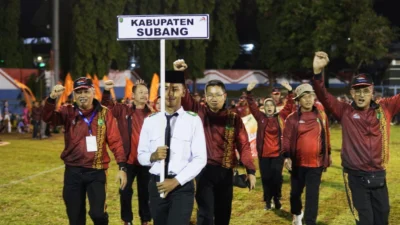 131 Atlet dan Official Porpemda Subang Siap Raih Prestasi di Porpemda Jabar ke-XV