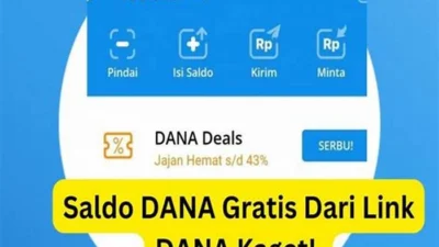 KLAIM Link Saldo Dana Kaget Hari