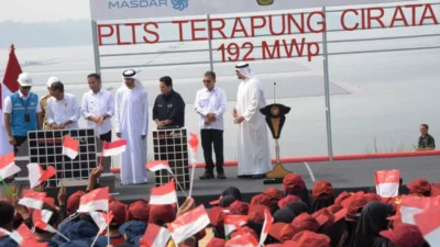 PLTS Terapung Cirata Terbesar di Asia Tenggara Diresmikan oleh Presiden Jokowi