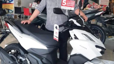 Penjualan Motor Honda di PD Lima Motor Subang Meningkat