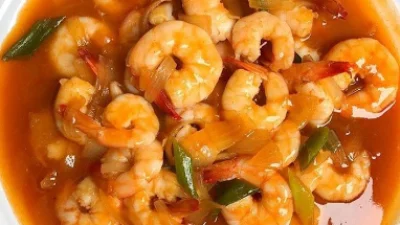 Resep Udang Asam Manis Saus Tiram yang Super Lezat