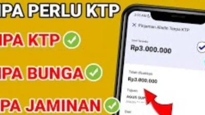 Buka-Bukaan Ini Pinjol Tanpa KTP Tanpa Bunga Langsung CAIR Rp 1 Juta