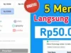 Saldo DANA Gratis 50k Tanpa Undang Teman Hanya Klaim Doang Loh!