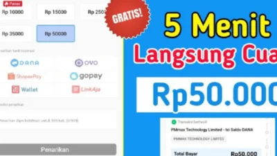 Saldo DANA Gratis 50k Tanpa Undang Teman Hanya Klaim Doang Loh!