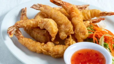 Resep Udang Goreng Tepung Renyah dan Gurih, Bikin Nagih