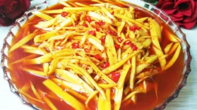 Resep Rujak Serut Pedas Mudah. (Sumber Gambar: YouTube/Merry Cooking)