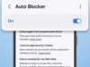 Fitur Auto Blocker. (Sumber Gambar: Bleeping Computer)