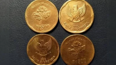 Tempat Menjual Uang Koin 500 Rupiah Tahun 1992