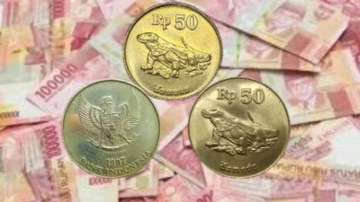 Tempat Jual Beli Uang Koin 50 Rupiah Gambar Komodo