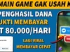 Cukup Rebahan! Aplikasi Penghasil Uang Tanpa Undang Teman, Terbukti Membayar 80 Ribu Perhari