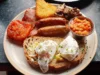 Sarapan English Breakfast ala Hotel. (Sumber Gambar: London Kensington)