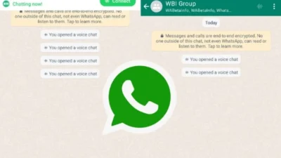 Voice Chat Grup WhatsApp. (Sumber Gambar: Technewztop)