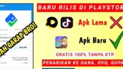 Buruan Garap Bro!! Aplikasi Cuan Gratis Tapi Bukan DANA Kaget