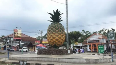 Sejarah Tugu Nanas di Jalancagak Kabupaten Subang