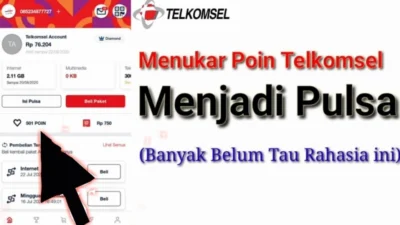 Cara Tukar Poin Telkomsel Jadi Pulsa