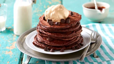 Resep Pancake Coklat Keju yang Sanggup Membuatmu Tergiur, Bikin Kenyang! (Image From: GoodTo)