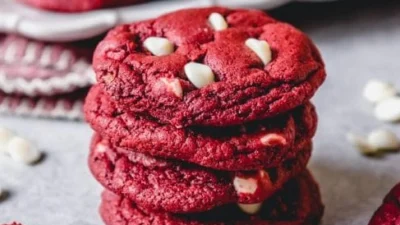 Red Velvet Cookies. (Sumber Gambar: House of Nash Eats)