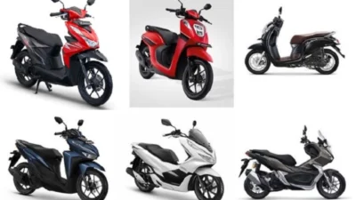 5 Motor Matic Honda yang Akan Diluncurkan di Tahun 2024