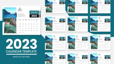 Template Kalender 2024 CDR Gratis yang Bisa Diedit