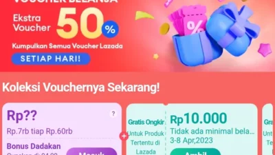 Kode Vocher Lazada 9 November 2023 Promo Gila-Gilaan Sampai Rp 300 Ribu