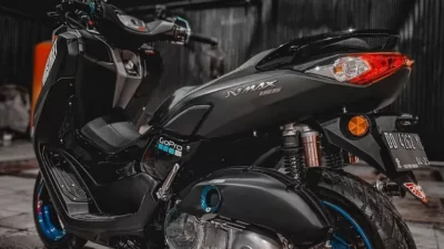 Modifikasi Nmax Hitam Doff SIMPLE