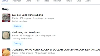 Info Grup Facebook Kolektor Uang Kuno Terbaru 2023, Gabung Sekarang Juga!