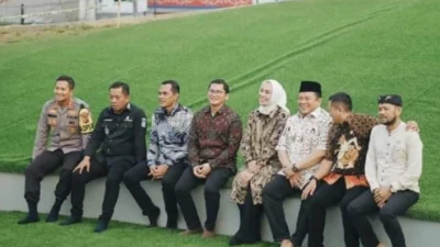 Akhir Jabatan, Cellica Nurrachadiana Resmikan Alun-Alun Karawang