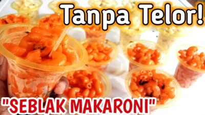 Resep Makaroni Basah Pedas Tanpa Telur, Ide yang Mau Jualan Dijamin Laris Manis