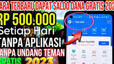 Video Penghasil Saldo Dana 500 Rupiah Dapetnya Tiap Hari Cairnya Hitungan Detik!