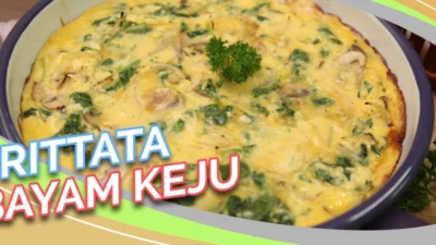 Resep Frittata Bayam Kentang Pas Buat Sarapan Ibu Hamil!