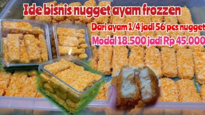 Cara Membuat Nugget Ayam Sayur Untuk Jualan