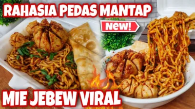 Viral! Resep Mie Jebew Chili Oil Super Pedas dan Bikin Nagih