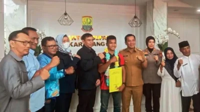 Arip Purnama Atlet Dayung asal Karawang Bangga Raih Medali Emas di Ajang Internasional