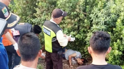 Remaja 20 Tahun Tewas Tertabrak Kereta Api di Pintu Rel Cinangoh Barat Karawang