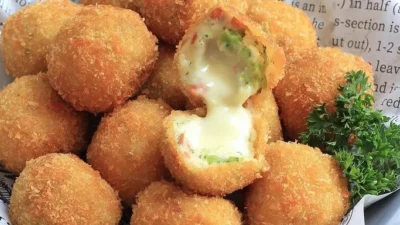 Resep Rice Ball Isi Keju Mozzarella