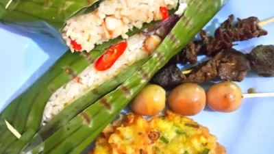 Resep Nasi Bakar Seafood Gurih 100% Meresap ke Dalam