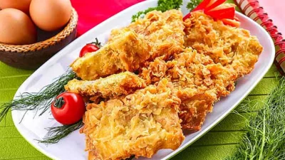 Resep Telur Crispy Yang Lagi Viral Cuman Pake 1 Telor Aja Jadi Gede Banget