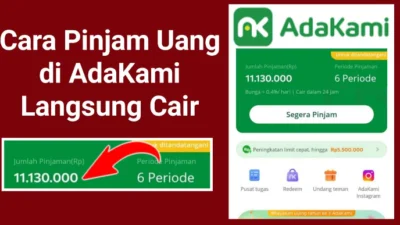 Cara Pinjam Uang di Adakami 2023