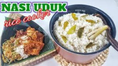 Cocok Banget Buat Sarapan! Nasi Uduk Rice Cooker Simple, Lengkap dan Enaknya 10000%