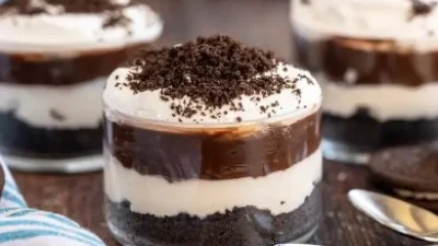 Resep Puding Oreo yang Aman Untuk Pengidap Laktosa dan Penyegar Dahaga!