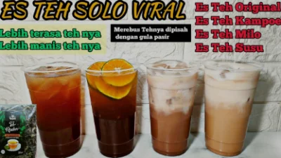  5 Racikan Resep Es Teh Solo yang Viral, Wajib Dicoba!