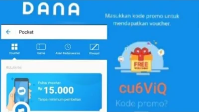 Kode Voucher DANA Terbaru