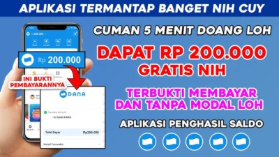 Rezeki Buat Kamu! Cuma Modal Download Bisa Gajian 500 Ribu Per Minggu Dari Aplikasi Ini