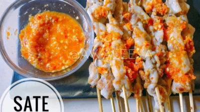 Resep Sate Taichan yang Dijamin Empuk dan Gak Kering, Wajib Coba! (image from Cookpad Leya's Recipe)