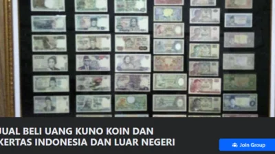 Ini Dia Daftar Komunitas Jual Beli Uang Kuno di Facebook Untuk Anda yang Lagi Cari Koleksi Uang Kuno (image from Facebook)