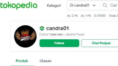 Cari Info Jual Beli Uang Kuno di Tokopedia Biar Gampang Cari Uang Kuno yang Diinginkan (image from Tokopedia candra01)