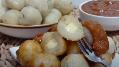 Resep Cilok Mozarella, Dijamin Kenyal dan Lembut (image from screenshot Youtube bunda ardan)